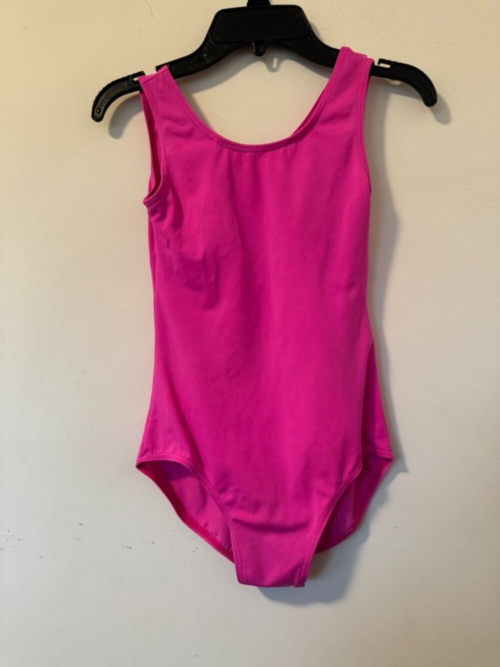 Hot pink leotard Child Youth Size Large doll costume dance